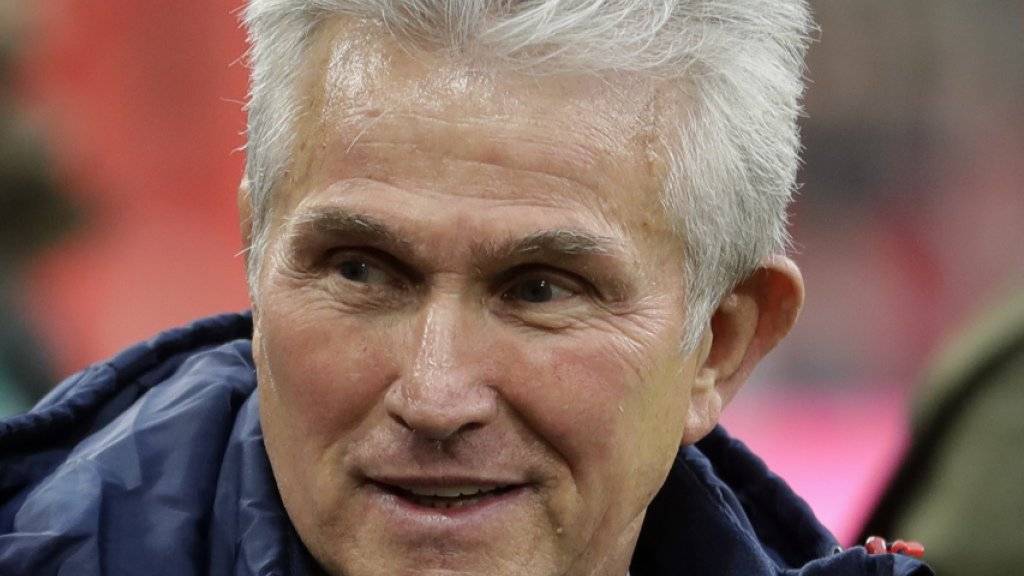Kann mit Bayern München in Augsburg vorzeitig Meister werden: Trainer Jupp Heynckes