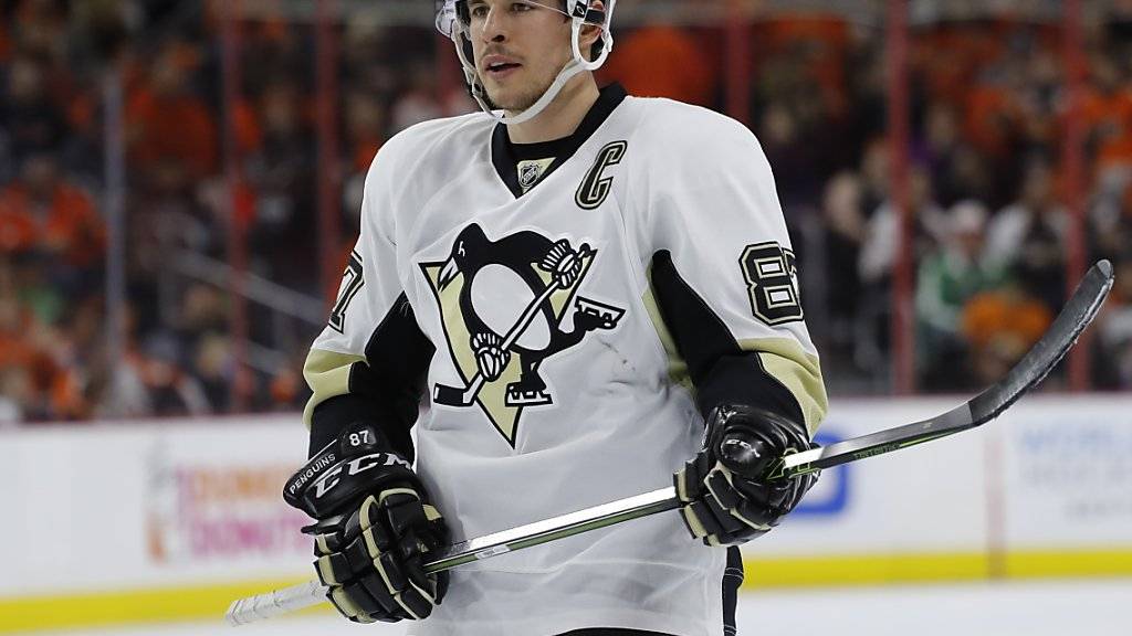 Sidney Crosby trug zwei Assists zum Sieg der Pittsburgh Penguins bei den Philadelphia Flyers bei