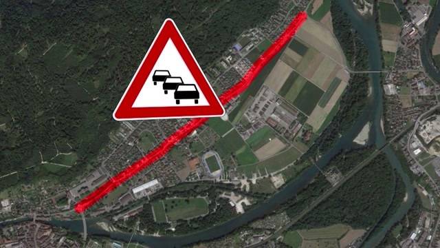 Autofahrer sind frustriert über Verkehrschaos in Brugg