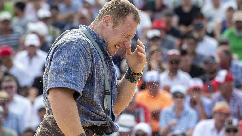 Verpasst den Saisonhöhepunkt in Interlaken: Schwingerkönig Joel Wicki wird für das Unspunnenfest nicht rechtzeitig fit.