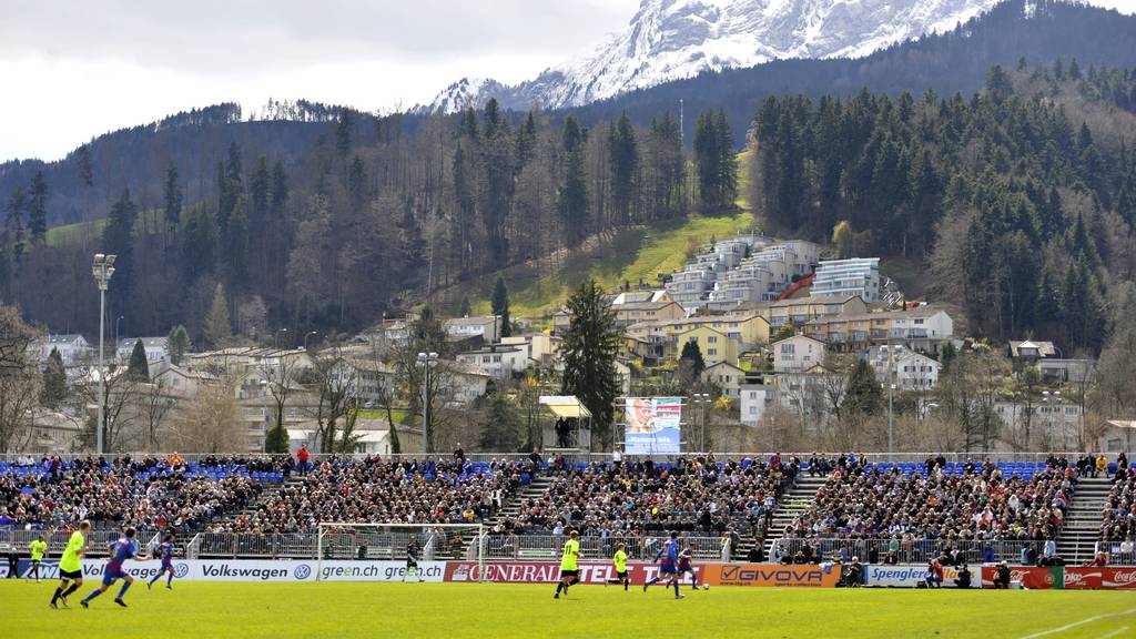 Das bisher letzte Cup-Duell zwischen Kriens und dem FCB wurde von 5000 Fans begleitet.
