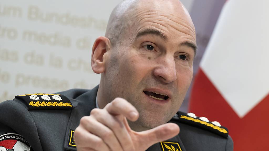 Armeechef Thomas Süssli will die Verteidigungsfähigkeit der Armee ausbauen. Bundesrat und Parlament hätten dafür die Weichen gestellt. (Archivbild)