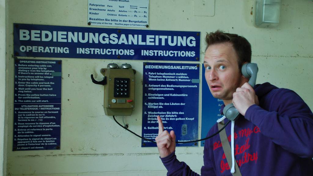 Morgenshow-Crew am «Tatort»-Drehort Wissifluh