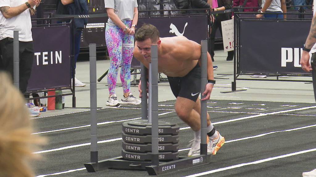 Der Fitnesswettkampf Hyrox in St. Gallen begeistert 9000 Teilnehmende