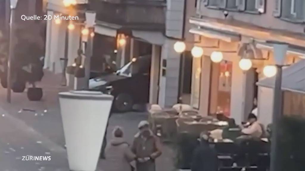 Massiver Crash: 15-Jähriger fährt in Sursee rückwärts in Bäckerei