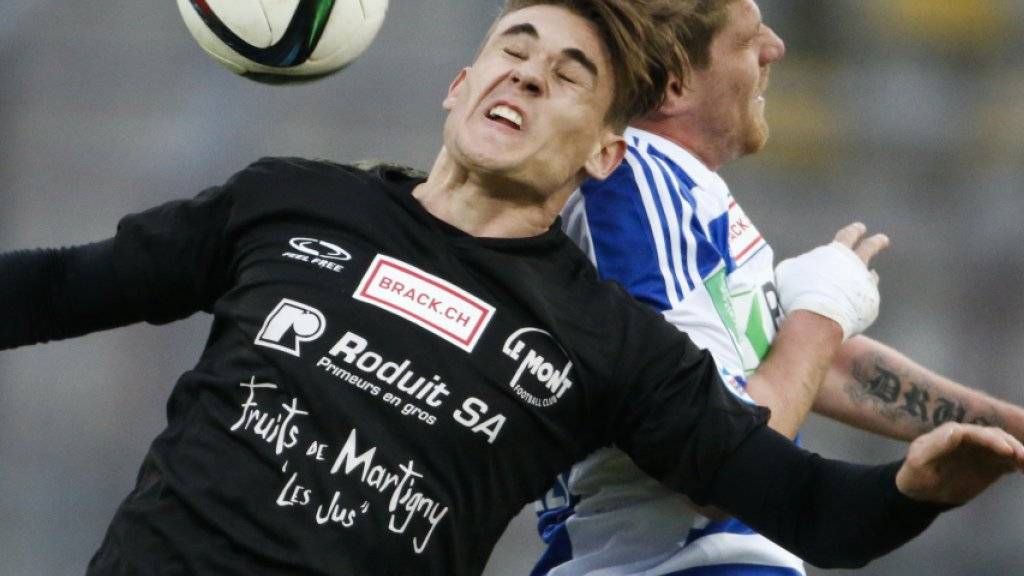 Benjamin Kololli, hier noch im Dress des FC Biel, spielt in der kommende Saison beim Super-League-Aufsteiger Lausanne