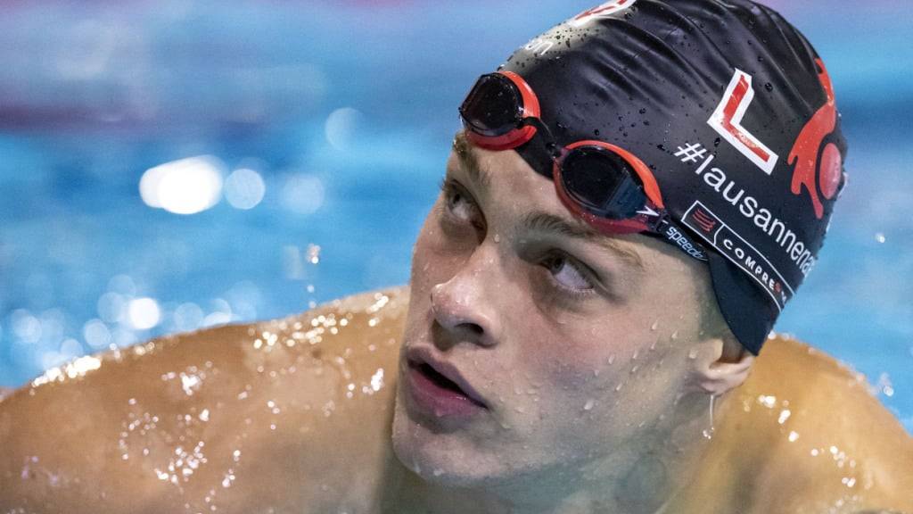 Maël Allegrini schwimmt Schweizer Rekord über 50 m Brust