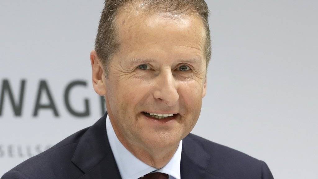 Herbert Diess wird neuer Chef von Volkswagen. (Archivbild)