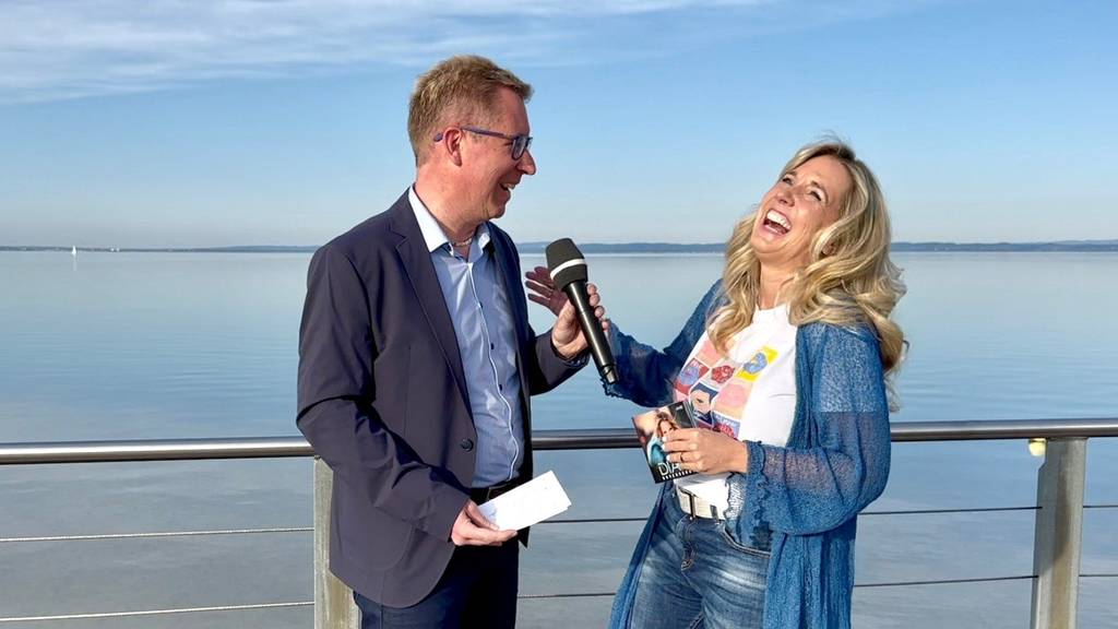 Das Interview wurde am Bodensee aufgezeichnet.