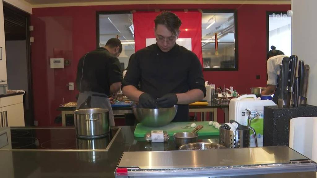 Culinary Team Lucerne trainiert in Littau für die Kocholympiade