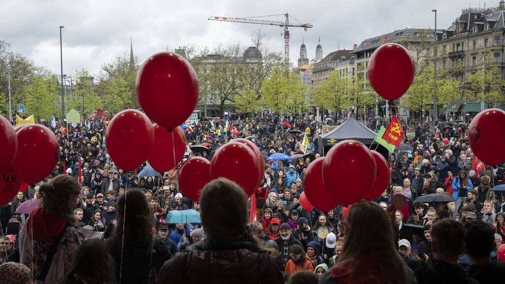 In der ganzen Schweiz werden heute Kundgebungen stattfinden.