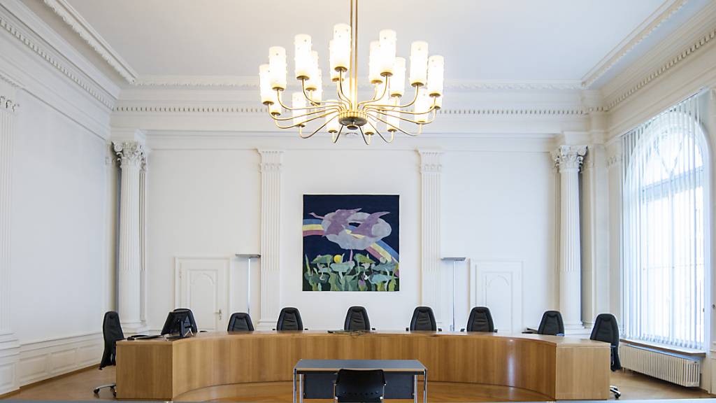 Der Saal des Obergerichts Solothurn