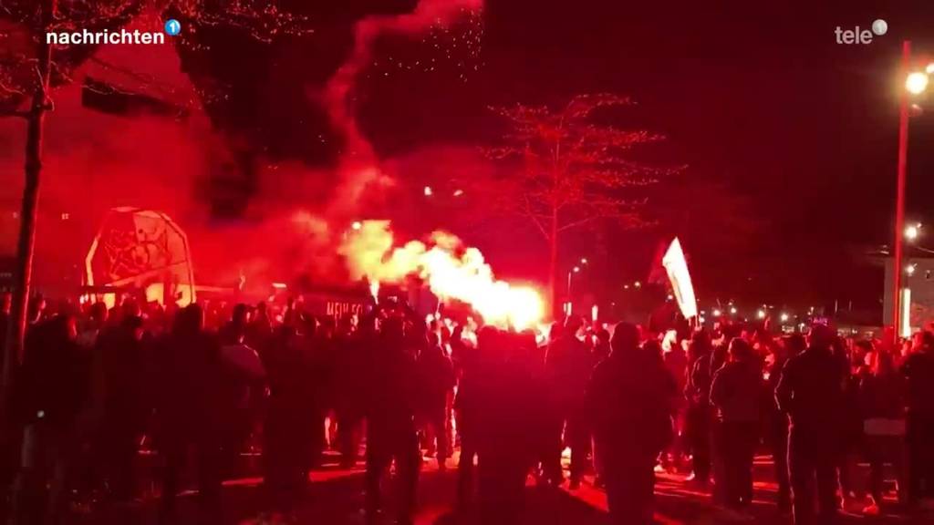 FCL Fans zelebrieren Cupfinal-Einzug