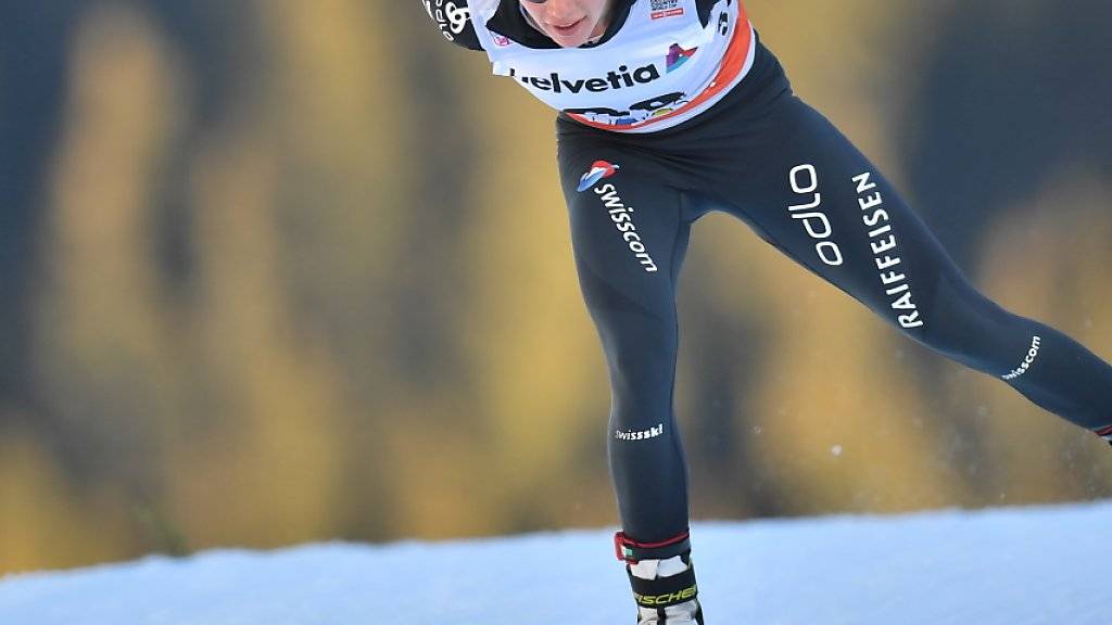 Nathalie von Siebenthal machte in Oberstdorf in der Tour-Gesamtwertung einige Positionen gut