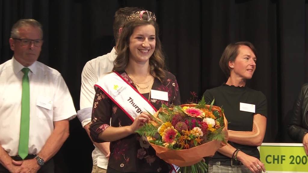 Nach 2 Jahren: Thurgau hat eine neue Apfelkönigin