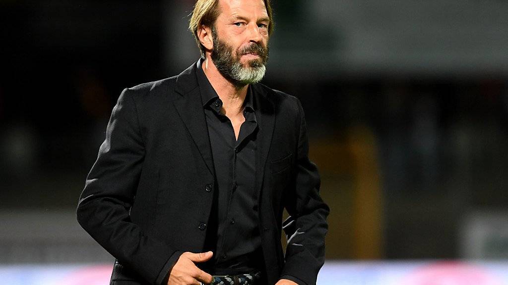 Sion-Coach Paolo Tramezzani bleibt trotz des Sieges gegen seinen Ex-Klub skeptisch