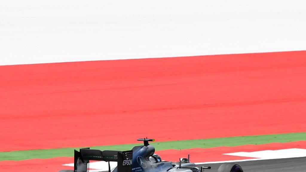 So schnell wie Nico Rosberg im Mercedes war noch keiner auf dem Red-Bull-Ring