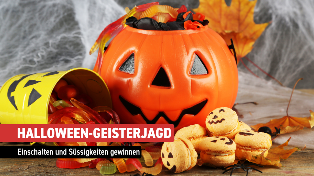 Zu Halloween verschenken wir Süssigkeiten