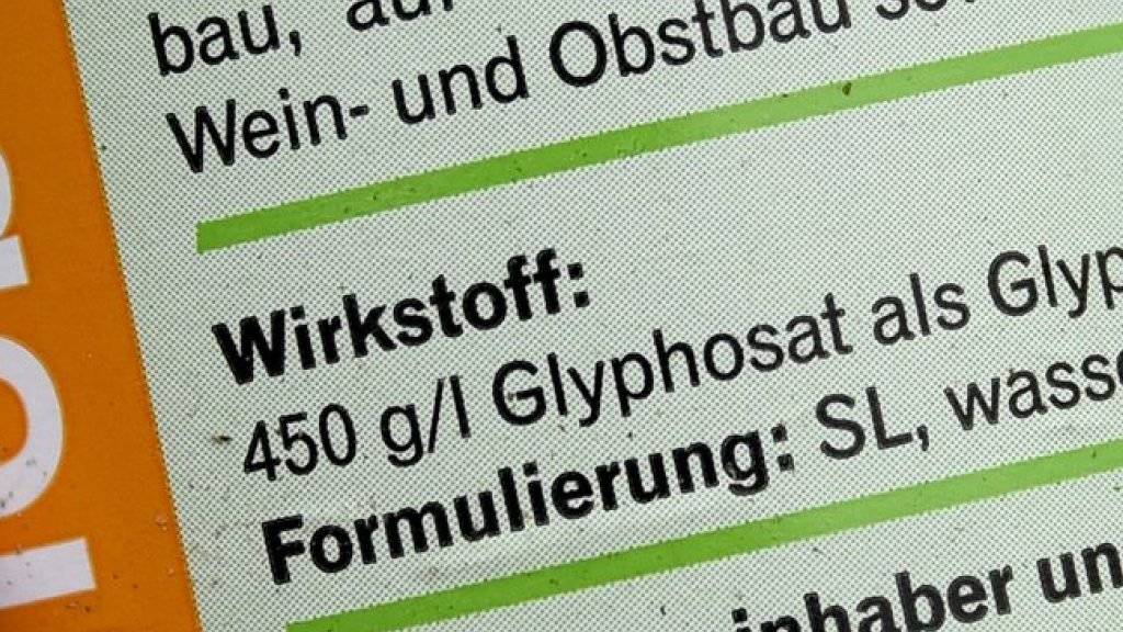 Der Nationalrat will Klarheit bei Glyphosat. Er hat den Bundesrat dazu aufgefordert, die Auswirkung des Herbizids auf Mensch, Tier und Umwelt in der Schweiz zu untersuchen.