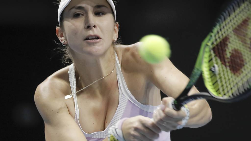 Belinda Bencic bekundet in Dubai nach perfektem Start Probleme