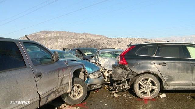 A3: Massenkarambolage mit 17 Verletzten