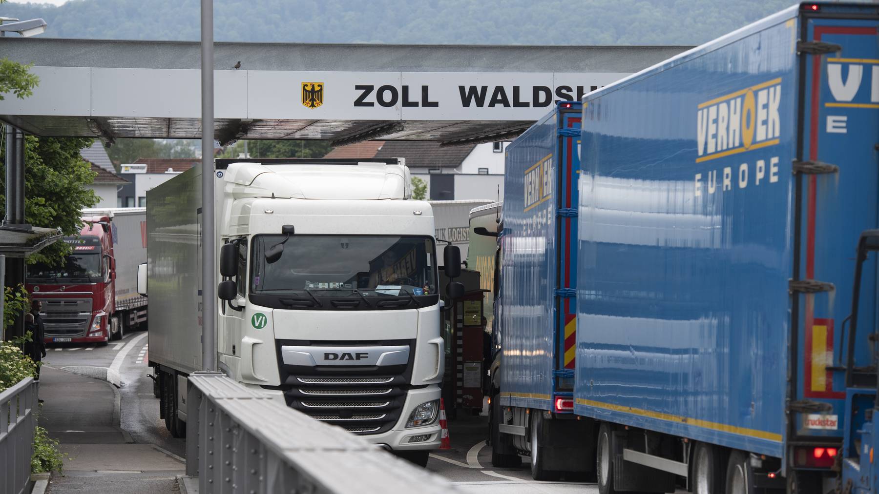 Zoll Waldshut Grenzübergang Koblenz