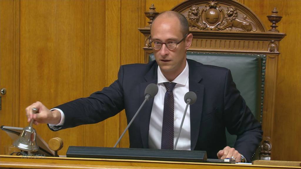 Verabschiedung der abtretenden Parlamentarier