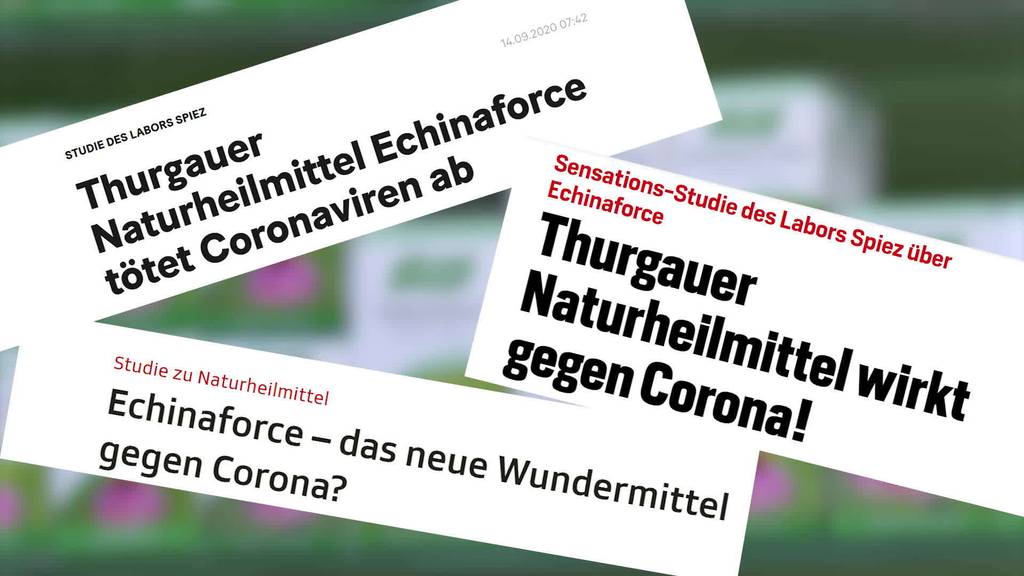 Echinaforce - Swissmedic prüft verbotene Publikumswerbung