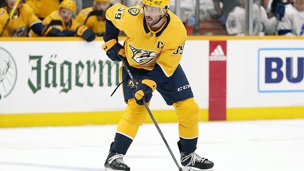 Volle Konzentration auf die K.o.-Phase: Nashville-Captain Roman Josi greift mit seinem Team in der Nacht auf Dienstag erstmals in die NHL-Playoffs ein