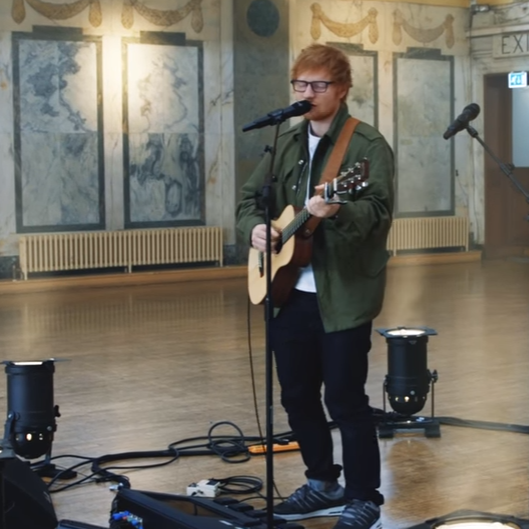 Ed Sheeran covert Justin Bieber 