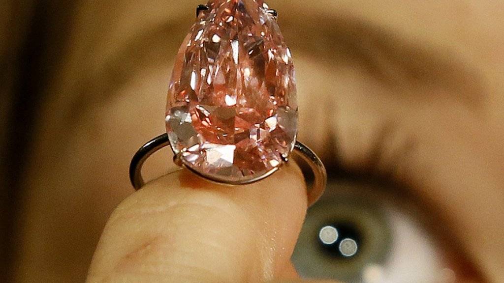 Wird im Mai in Genf versteigert: Das 15,38 Karat schwere Juwel «Unique Pink»