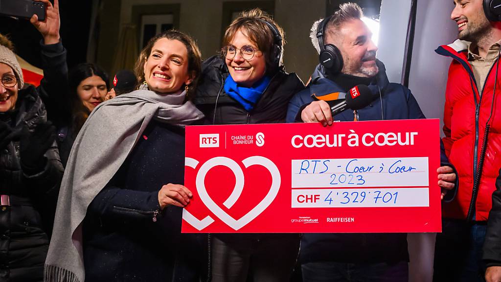 Über 4,3 Millionen Franken wurden in der vergangenen Woche in der Westschweiz zugunsten von Kindern gesammelt.