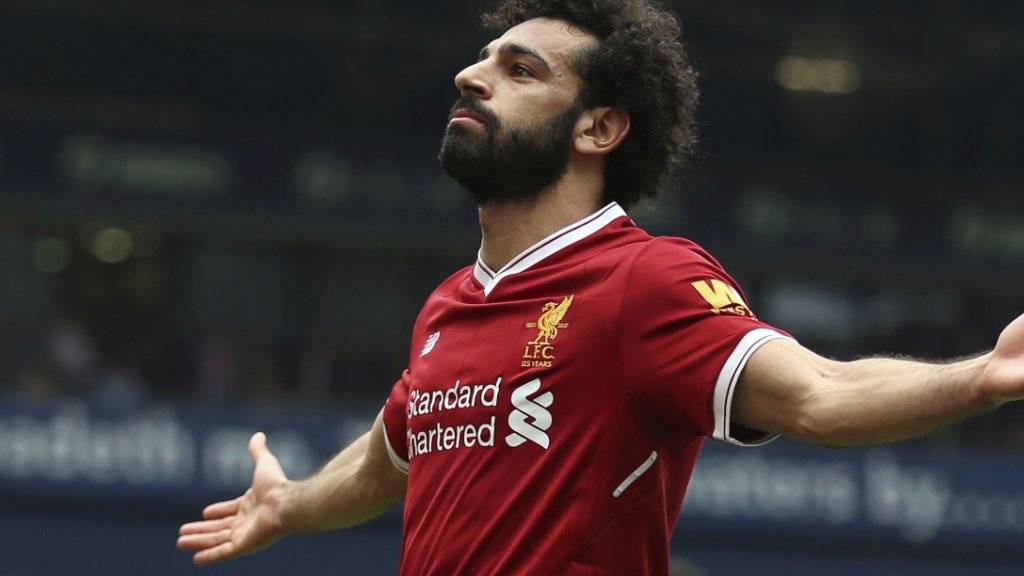 Hat im ersten Jahr mit Liverpool durchschlagenden Erfolg: Mohamed Salah, Englands Spieler des Jahres