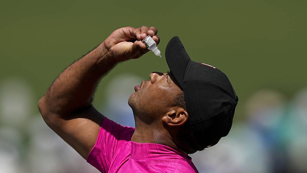 Tiger Woods: Augentropfen für einen noch besseren Durchblick?