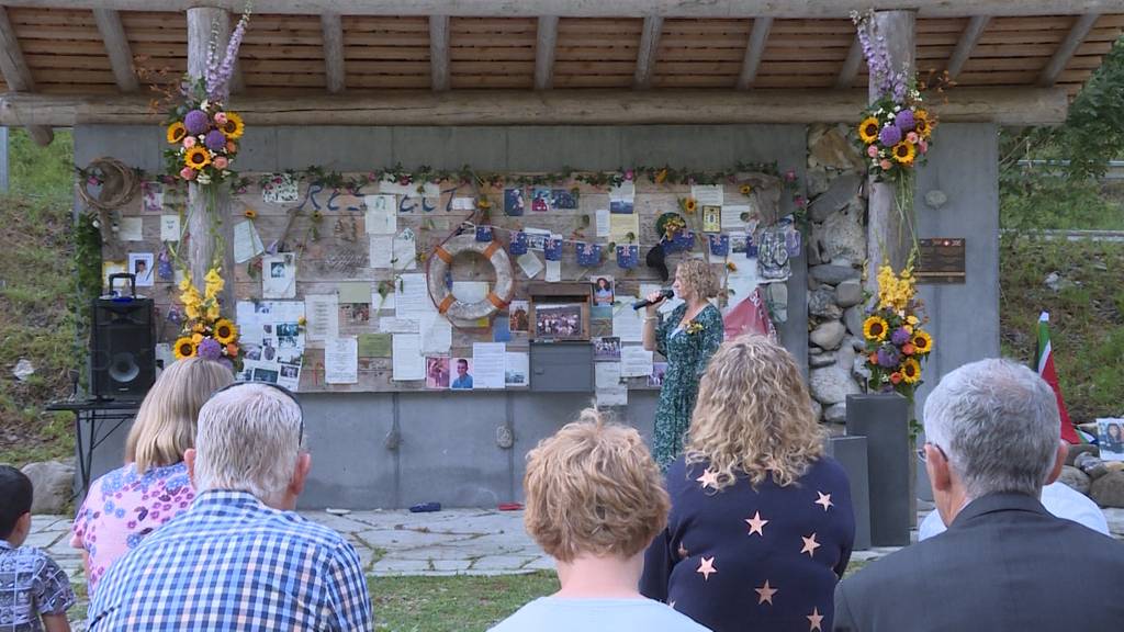 20 Jahre nach dem  Saxetbach-Drama: Überlebende kehren an Unglücksort zurück