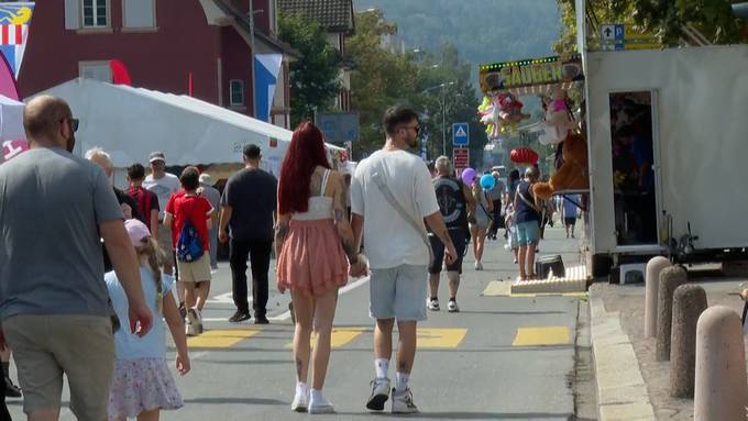 Das «Dübifäscht» hat am Wochenende rund 30'000 Besucher angezogen