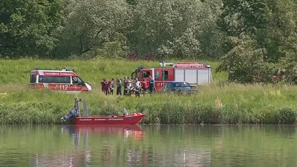 Schlauchboot-Unglück auf dem Rhein im Elsass