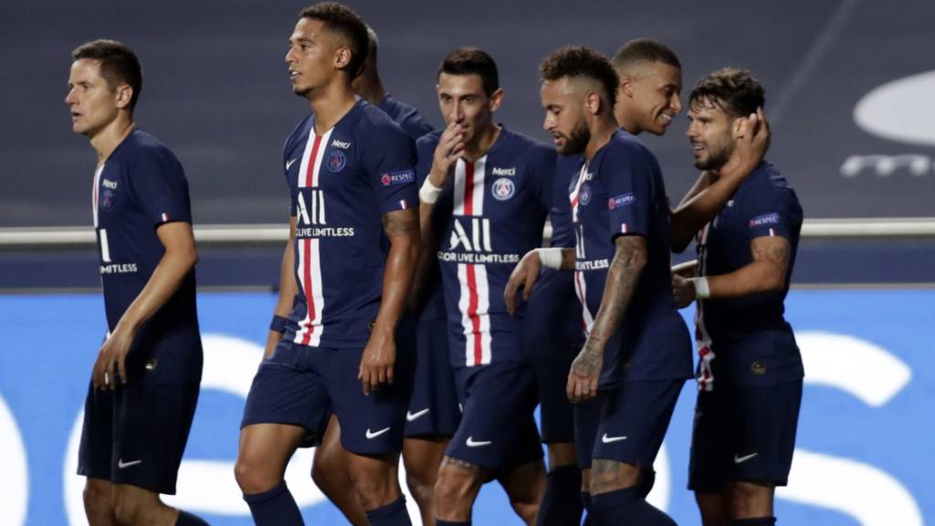 Die Spieler von Paris Saint-Germain mussten ihre Tore in dem einseitigen Match nicht überschwänglich feiern
