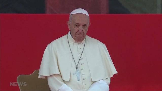 Papst Franziskus kommt nach Genf