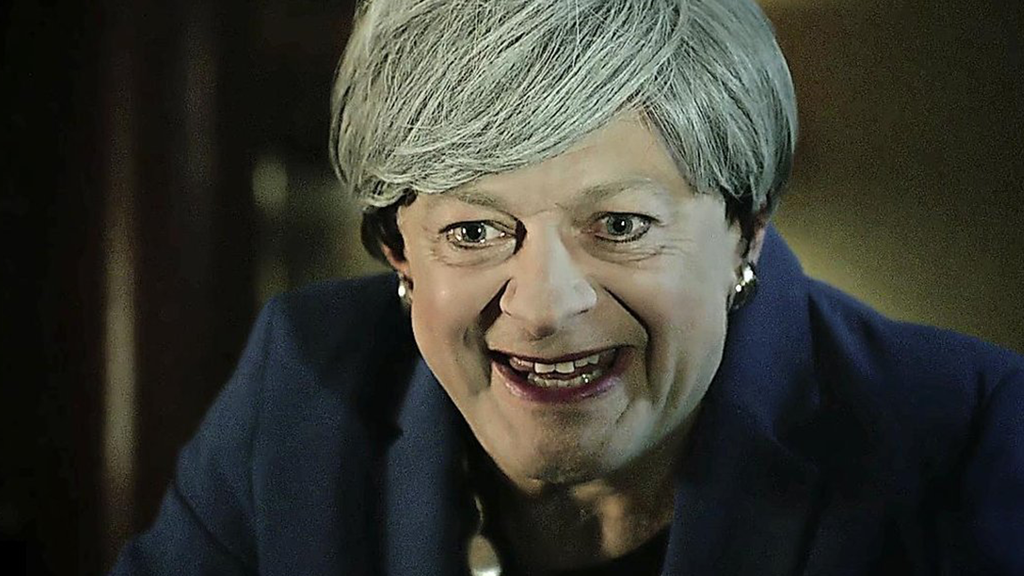 Gollumsa May kämpft für ihren Brexit und das Internet lacht mit
