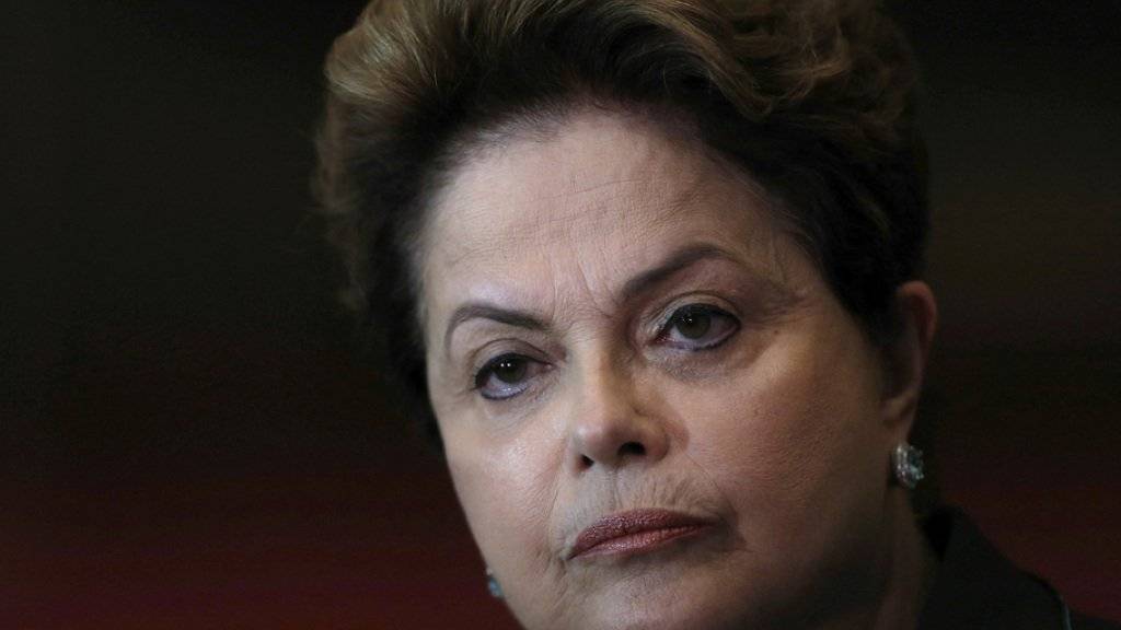 Das Verfahren gegen die suspendierte brasilianische Präsidentin Dilma Rousseff kommt voran. (Archiv)