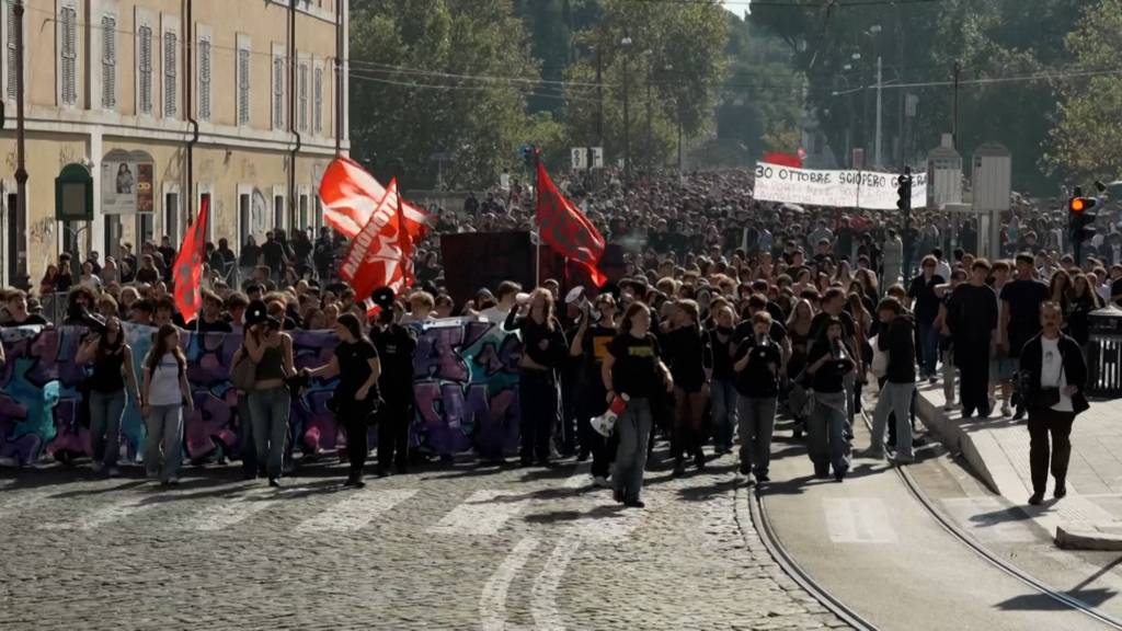 Schülerproteste auch in Italien