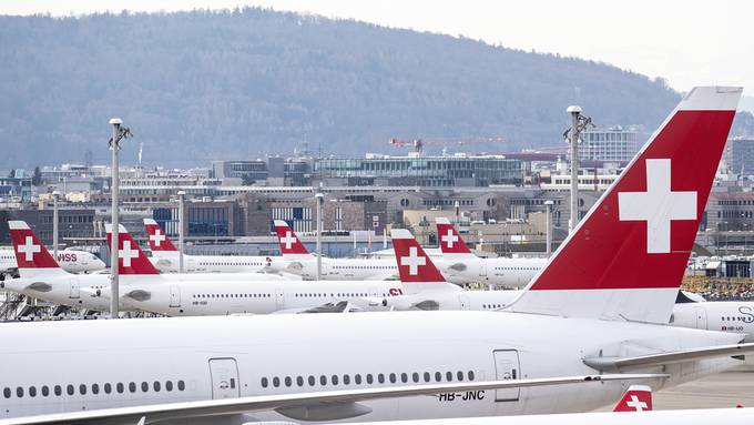 So werden die Flugzeuge der Swiss parkiert