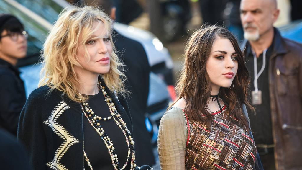 Frances Bean Cobain und Courtney Love