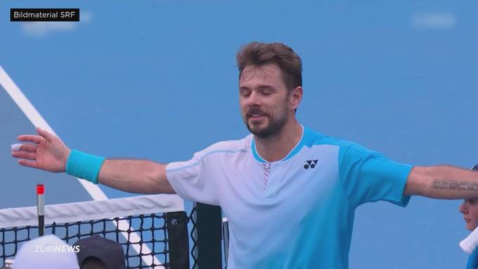 Wawrinkas letztes Melbourne-Abenteuer: Sieg in der ersten Runde