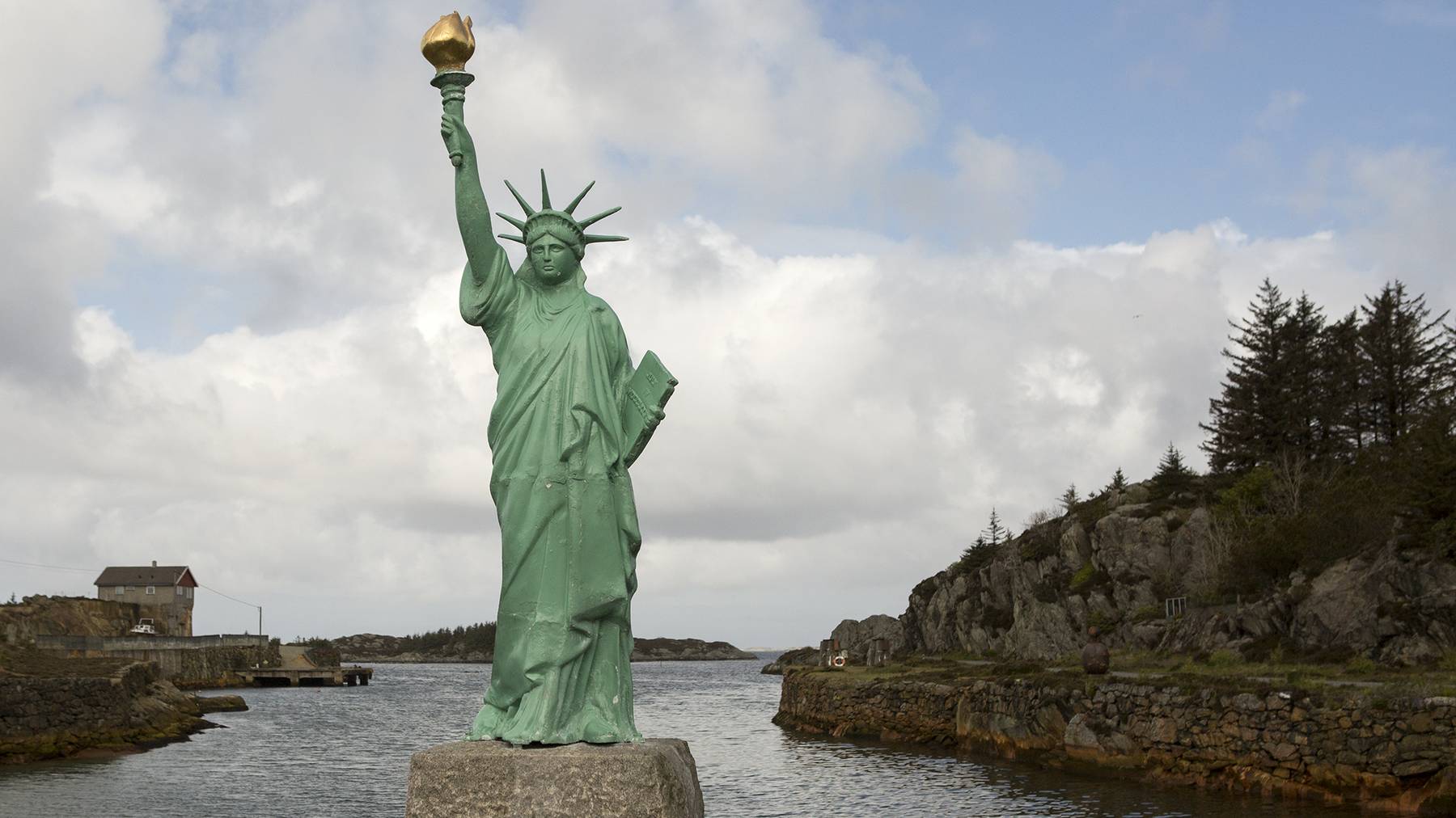 Freiheitsstatue in Norwegen