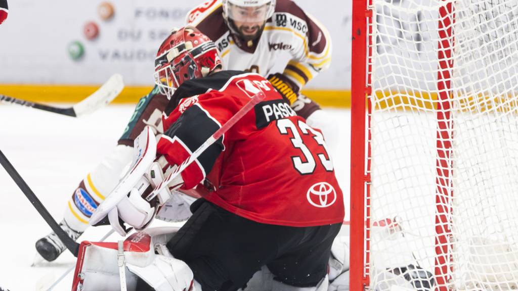 Der Lausanner Keeper Kevin Pasche brachte die Genfer Spieler zur Verzweiflung