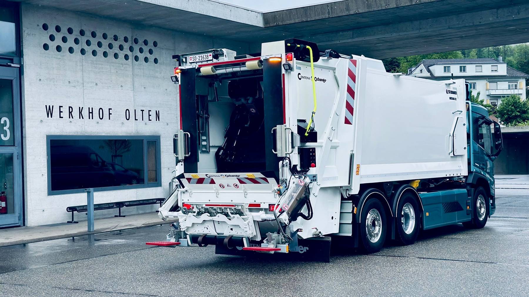 Kehrichtfahrzeug Olten elektrisch