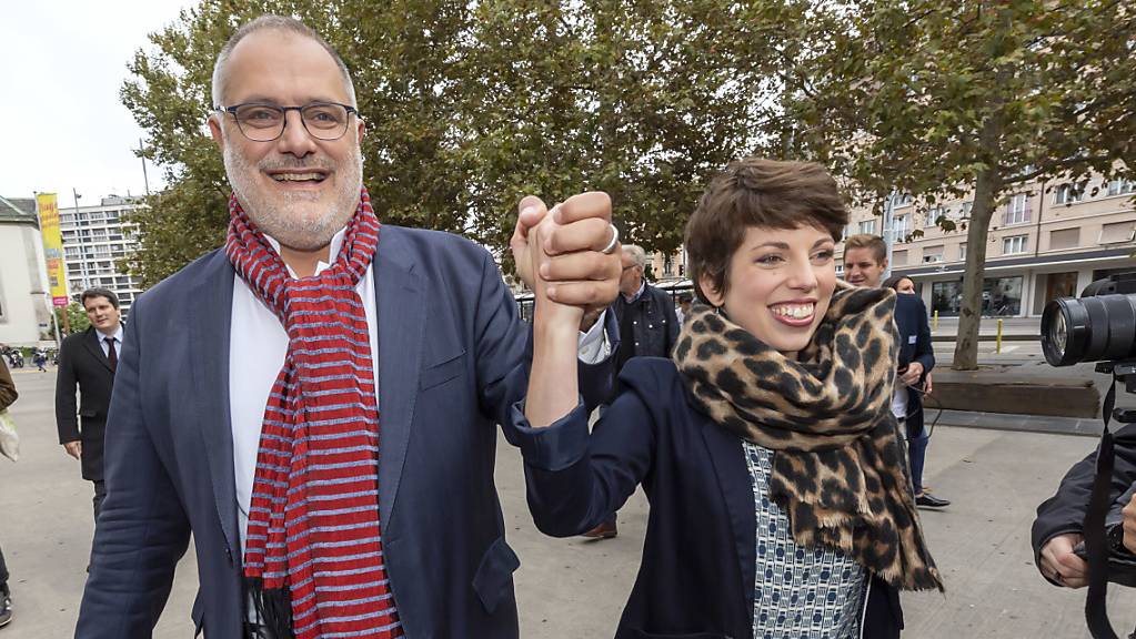 Die Grüne Lisa Mazzone und der Sozialdemokrat Carlo Sommaruga gewinnen die Ständeratswahlen im Kanton Genf.