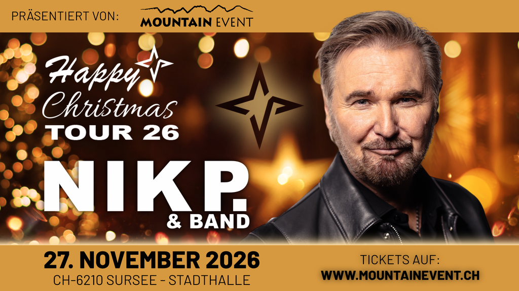 Happy Christmas Tour mit Nik P. & Band